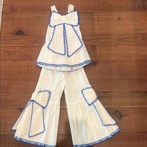 Two Piece Ruffle Outfit